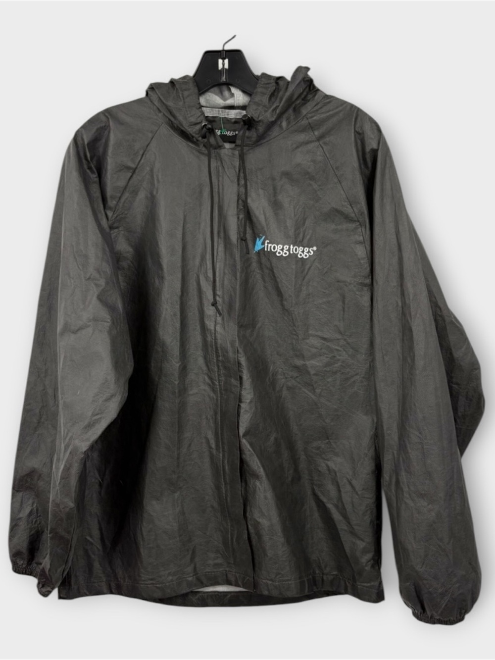 Frogg Toggs Pro Lite Rain Wind Jacket in Grey Unisex Size S/M